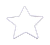 UncleS Estrellas en forma de atrapasueños anillos de joyería blanca accesorios de manualidades versátiles para diseños hechos a mano boda Windchime Hanging Accesorios