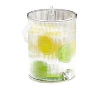 UncleS Generous Size Drinking Pitcher Feature Nonslip Bottom Comfortable Grip Perfect for Indoors and Outdoor Setting Stable Glass Like Water Container