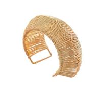 UncleS Geométrico Pulsero De Brazalete Abierto Brazalete Metal Ajustable Regalo Joyería para Mujeres Accesorio Ajustable Abierto Hierro Final Hierro Finalizado