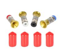 UncleS Juego De Conectores Neumáticos Metal 4 Piezas para Piezas Impresora Mejora La Durabilidad Y A Prueba Fugas Filamentos Accesorio Tubo Consumibles Juntas Puerto Alimentación