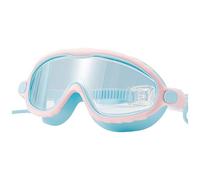 UncleS Kids Swim Goggles Wide View Frogs Water and Resistant Swimming Glasses with Earplugs for Children Teen Boy Girl Age 4-14 Wide View Kids Swimming Goggles