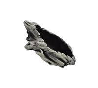 UncleS Macetero Artificial De Madera Flotante Contenedor Cactus Escultura Imitación Creativa Macetas Flores Carnosas Resina Maceta Cemento