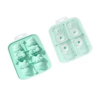 UncleS Moldes para De Liberación Fácil Fabricante Silicona Flexible Bandeja con Forma Pequeño Dragón Congeladores Sopa Jugos Vino Bandejas Congeladores Liberación Fácil