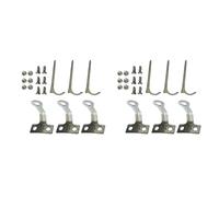 UncleS Outdoor Patio Heater Master Bolt Set Replacement Hardware Set for Square Glass Tube Nut Wing Metal Ground