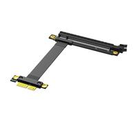 UncleS PCIE3.0 X16 A 1X Cable De Extensión Tarjeta Adaptadora Elevadores Potencia 25cm PCIExpress X16 Extensor Cable Elevadores PCIe