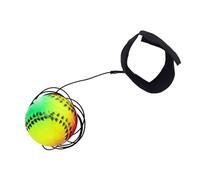 UncleS Pelota De Arcoíris Balón De Fútbol béisbol Juguete para Lanzar Y Devolver a Mano para Niños Técnicas De Relajación Estrés Colorido