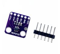 UncleS Placa MCP3421 I2C con diseño de baja potencia MCP3421A0T para una recopilación eficiente de datos y automatización industrial