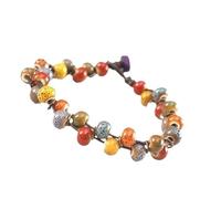 UncleS Pulsera De Cerámica Artística Cerina Hecha A Mano Cadena Muñeca Sofisticada para Fechas Diarias Desgaste Longitud Fija