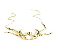 UncleS Punk Styles Fluid Face Jewelry Mask for Fashion Enthusiasts Halloween Ornament for Trendy Youth and Party Enthusiasts Punk Culture Accessory