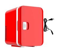 UncleS Refrigerador Pequeño Compacto De 6 litros Pequeño Bajo Consumo Refrigeradores para Alimentos Y Bebidas ABS para Alimentos Bebidas Y Cuidado La Piel