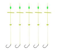 UncleS Señuelos De Pesca A Prueba Explosiones con Alimentador Jaula Anzuelo con Púas Afiladas Aparejo Línea Acero Carbono para Carpa Trucha Suspensión Río Aparejos Antifondo