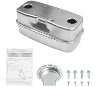 UncleS Silenciador De Escape Repuesto 751-0616B 951-0616B Silenciador Entrada Doble Fácil Instalación para Silenciadores Tractor LT1018