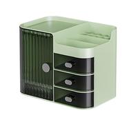 UncleS Soporte para Cosméticos Organizador De Joyas Gran Capacidad Caja Almacenamiento Brochas Maquillaje Y Lápices Labiales Estante Productos Cuidado La Piel Caja