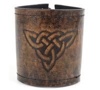 UncleS Traditional Costume Arm Guards Adjustable Armband Historical Medieval Arm Gauntlets for Women Stage Performances Embossed Wristband