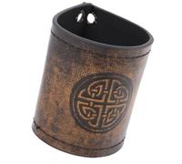 UncleS Traditional Costume Arm Guards Adjustable Armband Historical Medieval Arm Gauntlets for Women Stage Performances Embossed Wristband