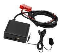 UncleS Vehicle Sound Cable Adapter Featuring Noise Reducing Microphone for W163 BE1650 Enhanced Music Playback and Safe Driving Sound Cable Adapter