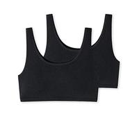 Uncover by Schiesser 2pack Bustier Ropa Interior, Schwarz, L para Mujer