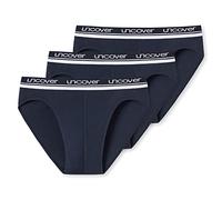 Schiesser Paquete de 3 Mallas de algodón para Hombre Ropa Interior, Azul Oscuro, XXL (Pack de 3)