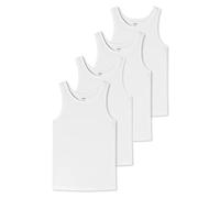 Uncover by Schiesser - Camiseta interior para hombre - 2 unidades, 4 X Blanco, XL