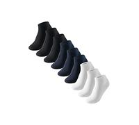 Uncover by Schiesser Herren 9 Pack Sneaker Socken Sportsocken-Sparpack Calcetines, Schwarz, 43 (Pack de 9) para Hombre