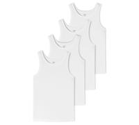 Uncover by Schiesser Herren Unterhemd 4er Pack Serie Uncover, Cuello Redondo