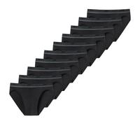 Uncover By Schiesser Hombre Slip, 10er Paquete - Slip Rio, Single Jersey, Einfa