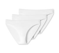 Uncover by Schiesser - Pack de 3 Bragas de Tai para Mujer., Blanco, S