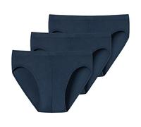 Uncover by Schiesser Pack de 3 Calzoncillos Supermini con puños Suaves, Mezcla elástica de algodón Ropa Interior, Azul Oscuro_174361, 3XL Hombre