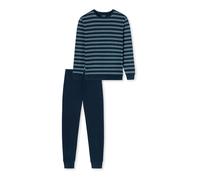 Schiesser Uncover Nightwear Juego de Pijama, Nachtblau_181534, 52 para Hombre