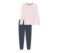 Uncover by Schiesser Pijama Mujer Manga Larga, Rosado., 50