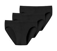 Uncover by Schiesser Pack de 3 Supermini Ropa Interior, Negro, XXXL para Hombre