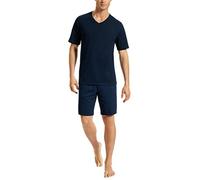 Uncover by Schiesser Schlafanzug Kurz Pijama Corto, Nachtblau, 48 para Hombre