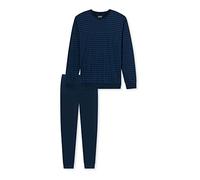 Uncover by Schiesser Schlafanzug Lang Pijama Largo, Nachtblau, 50 para Hombre