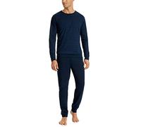 Uncover by Schiesser Schlafanzug Lang Pijama Largo, Nachtblau, 52 para Hombre