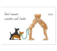 Und immer wieder mit Liebe (Wandkalender 2026 DIN A3 quer), CALVENDO Monatskalender: Liebe braucht viel Spaß