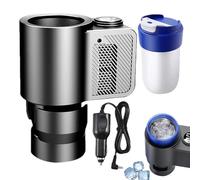- und Kühl-Auto-Getränkehalter, Auto-Auto-Getränkehalter, Heizung, Kühlung - Intelligenter Auto-Becherhalter | Auto Auto Kühl- und Heizbecher 12V 36W Halter für Road Tripper