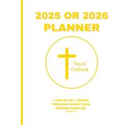 Undated Christian Planner with Bible & Prayer Journal for 2025,2026 or even 2027 with Weekly Scripture, Vision Board, Budget Goals-362Pages: ... Weekly Devotional, Sermon Notes & Reflection