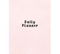 Undated Daily Planner 8.5" x 11" - 3-Month Productivity Notebook with Hourly Schedule, Time Blocking, Priorities, Task Lists & Notes - Minimalist Planner for Work, School & Personal Goals