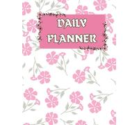 Undated Daily Planner: To-do List | 2-Page Daily Spread with Priorities, Expense Tracking, Schedules, Reflection & Wellness | 3-month | 185 Pages for ... | 8.5x11 Minimalist Black & White Journal