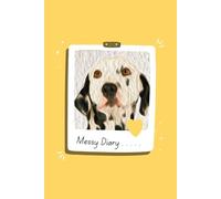 Undated Diary - 366 Days - Yellow Color Edition | Minimalist Polaroid Frame Cover - Funny Interior | 6x9 inches: A cozy space for everyday writing, journaling, and organizing your day.