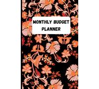 Undated Monthly Budget Planner for Budgeting, Savings, and Expense Tracking: Stay Organized with This Easy-to-Use Budget Tracker for Personal Finance, Savings Goals, and Expense Management