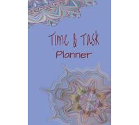 Undated Time & Task Planner: Designed with space for monthly, weekly, and daily planning, priorities, goals, notes, to-do lists, and vacation plans.