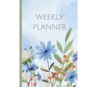 Undated Weekly Planner 6x9: Habit Tracker, To Do List & Weekly Goals | Productivity Journal for ADHD, Students, Work & Daily Organization