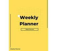 Undated Weekly Planner: Goals Planner Notebook, Undated Planner with Blank & To do with notes for the 54 weeks and 6 extra papers - Page 60, 8.5” x 11” Inches