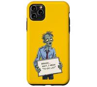 Undead Inside, Divertido Trabajo de Zombis, Humor, Daily Grind, Arte Genial Carcasa para iPhone 11 Pro MAX