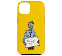 Undead Inside, Divertido Trabajo de Zombis, Humor, Daily Grind, Arte Genial Carcasa para iPhone 13