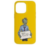 Undead Inside, Divertido Trabajo de Zombis, Humor, Daily Grind, Arte Genial Carcasa para iPhone 14 Pro MAX