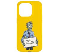 Undead Inside, Divertido Trabajo de Zombis, Humor, Daily Grind, Arte Genial Carcasa para iPhone 15 Pro