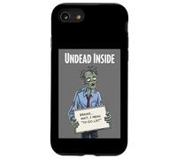 Undead Inside, Divertido Trabajo de Zombis, Humor, Daily Grind, Arte Genial Carcasa para iPhone SE (2020) / 7/8