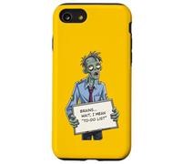 Undead Inside, Divertido Trabajo de Zombis, Humor, Daily Grind, Arte Genial Carcasa para iPhone SE (2020) / 7/8